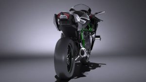 Kawasaki Ninja H2R rear view