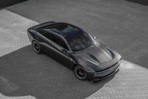 Dodge Charger Daytona SRT EV top view