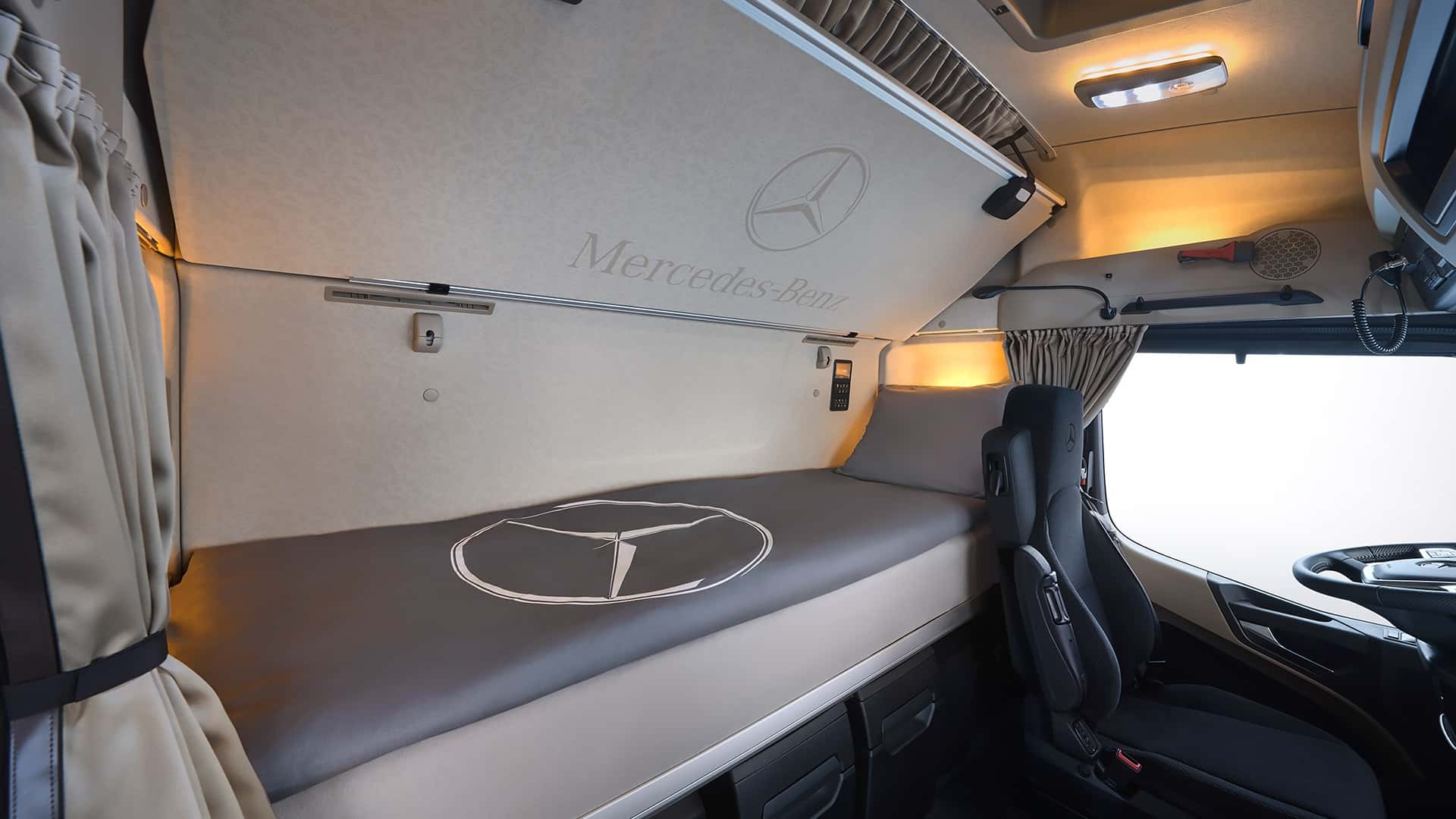 mercedes benz eActros 600 2024 interior